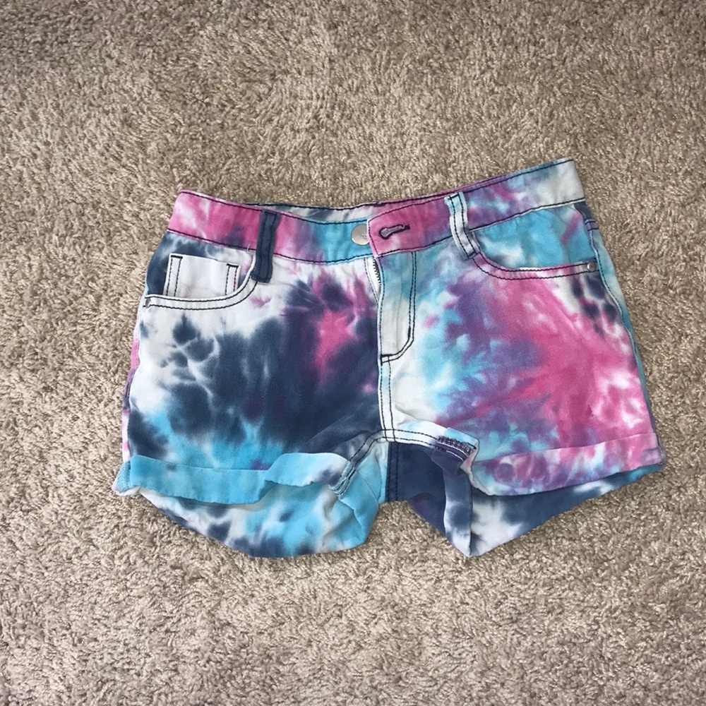 Summer tie dye shorts